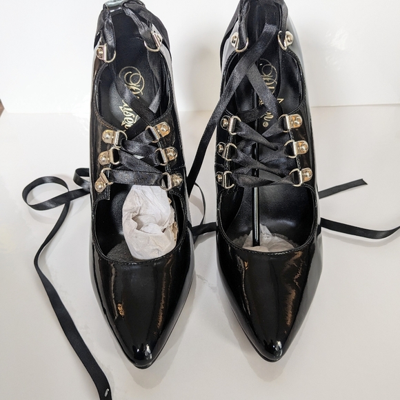 Pleaser Lace Top Shoes - Picture 9 of 15